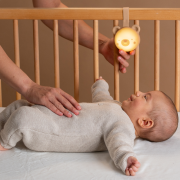 Hudobný medvedík so svetlom Dream Bear Taf Toys