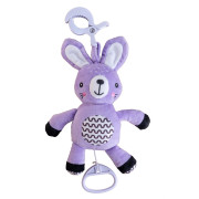 Naťahovací hrací strojček plyš 30 cm záves na postieľku/kočík Babyted