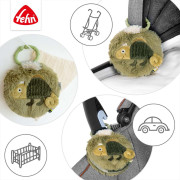 Plyšová knižka chameleon, Crazy Baby Fehn