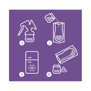 Vrecká na materské mlieko 180 ml 25 ks Philips Avent