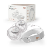 Odsávačka materského mlieka s funkciou ohrevu krku Double Hands-free Gentleneste Kinderkraft