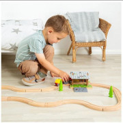 Stodola na koľajniciach Bigjigs Rail