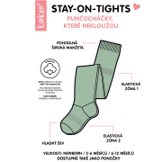 Detské pančuchy Stay-on-Tights Mauve