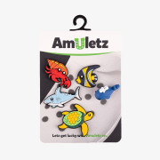 Amulety - ozdoby na topánky Amuletz Morské zvieratká II. mix Coqui