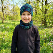 Jarná čiapka Rainbow formula čierna Esito