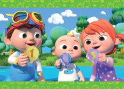 Puzzle Maxi 35 čísla 2v1 70x50 cm CoComelon