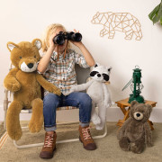 Mýval Raf prítulka Veľ. 28 cm Happy Horse