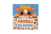 Knižka Pátraj na farme 20 x 20 x 1,5 cm