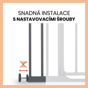 Zábrana Open N Stop 2 rozšírenie o 9 cm Hauck