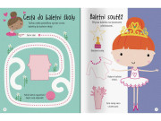 Veľké samolepky pre malé ruky Balet