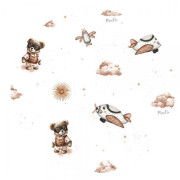 Prestieradlo do postieľky 120 x 60 cm, bavlna Bábätku