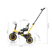 Trojkolka Razor 3v1, Zopa