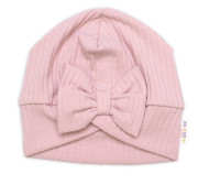 Rebrovaná rastúca súprava 3D Baby Girl Pudrovo ružová