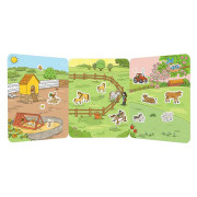 Hra so silikónovými samolepkami Farma