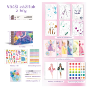 Fashion kreatívna kniha Dreamy Fairy