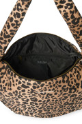 Cotton Cross Body bag Brown Leopard Studio Noos