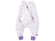 Letný spací vak bambus mačka fialové nohavice Kaarsgaren