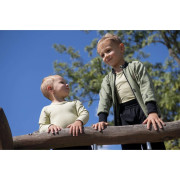 Mikina rozopínacia zelená psíkovia Little Angel