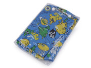 Detská pláštenka s obrázkami modrá ryba