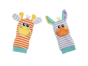 Darčekový set hrkajúce ponožky a náramky Jungle Friends Playgro