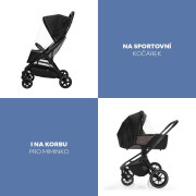 Pláštenka na kočík univerzálna exclusive Black Zopa