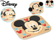 Mickey Mouse puzzle drevené 6 dielikov 12 m+