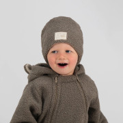 Zimná čiapka Teddy fleece double Brown Esito