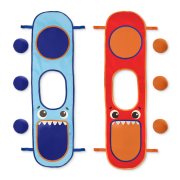 Vesty s loptičkami Monster Tag B-Toys