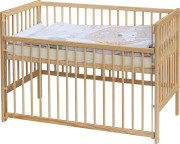 Detská postieľka s kompletnou výbavou 120 x 60 cm Scarlett Eri