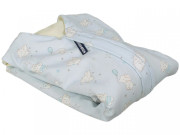 Merino spací vak slon modrý s nožičkami