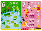 Čísla - Napíš, smaž, zopakuj