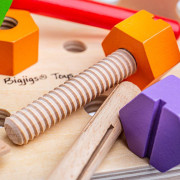 Ponk a prepravka na náradie 2v1 Bigjigs Toys