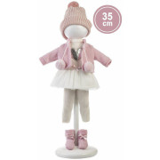 Realistická bábika Sara s mäkkým látkovým telom 35 cm Llorens