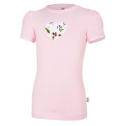 Tričko dievčenské tenké KR UV 50+ Outlast® Ružová baby