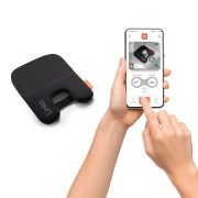 Linko baby alarm chytré polstrovanie do autosedačky čierne BabyAuto