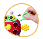 Ťahulíček lienka plast 15 x 11 cm Babyted