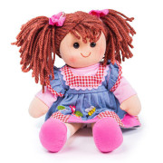 Látková bábika Melody 34 cm Bigjigs Toys