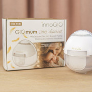 Prenosná elektrická odsávačka materského mlieka GIOmum Line Discreet Single innoGIO