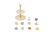 Drevený stojan s tortičkami Viga