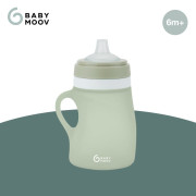 Silikónová fľaša 150 ml Green Babymoov