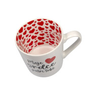 Hrnček s potlačou - Moje srdce Albi