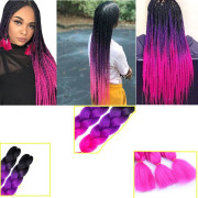 Pletený vrkôčik Jumbo 60 cm FunCo