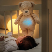 Chůvička dětská video SCD891/26+Nattou Uspáváček 4v1 Sleepy Bear Beige Philips Avent