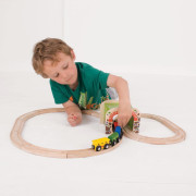 Dvojitý železničný tunel Bigjigs Rail