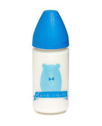 Sklenená fľaša Meaningful Life 3P cumlík Suavinex 240 ml