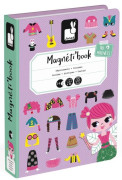 Magnetibook Obliekanie dievčatá Magnetická kniha Janod
