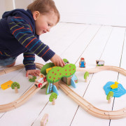 Drevená vláčikodráha farma Bigjigs Rail