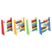 Počítadlo 100 guličiek drevo