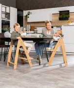 Drevená stolička Arketa dub masív Hauck