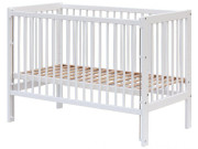 Postieľka so sťahovacím bokom Scarlett Perta - buk - Biela 120 x 60 cm 2. AKOSŤ